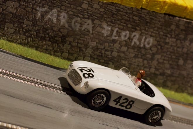Ferrari 166MM,: Luciano Musso – Alessandro Gaboardi, Targa Florio 1950