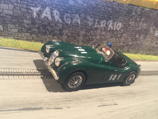 Jaguar XK 120 Clemente Biondetti – Gino Bronzoni Targa Florio 1950