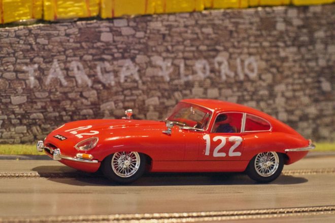 Jaguar E, Innocente Baggio-Clemente Ravetto, Targa Florio 1963